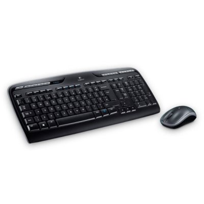 Logitech Teclado MK330 USB Negro